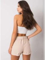 DHJ SN 13193 šortky.13P béžová
