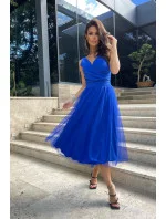 Dámské večerní šaty  modř  model 18381974 - BICOTONE