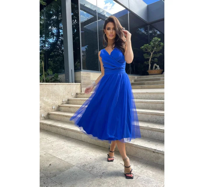 Dámské večerní šaty  modř  model 18381974 - BICOTONE