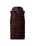 Geografické Norsko Dark Brown Lady Fleece Dark brown model 22135306 - Geographical Norway