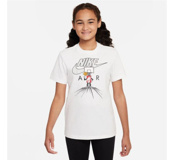 Tričko Nike Sportswear Jr DX9527-100