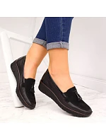 W model 22280598 černé boty na platformě s podpatky - Rieker W model 22280598 černé boty na platformě s podpatky - Rieker