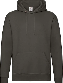 Fruit of the Loom Premium Hooded Sweat Pánská mikina s kapucí 16.2152 charcoal