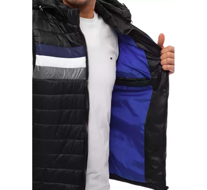 Pánská prošívaná vesta černá Dstreet model 21964374 - FashionStreet