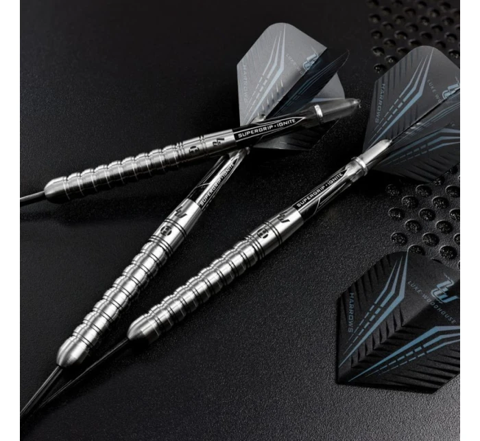 Harrows Luke Woodhouse 90% Steeltip šipky