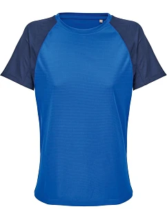SOL'S Vortex Women Dámské raglánové sportovní tričko 25.4788 french navy/royal blue