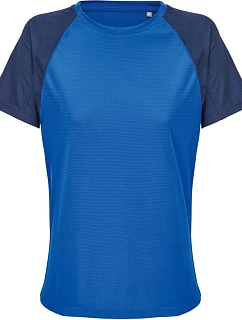 SOL'S Vortex Women Dámské raglánové sportovní tričko 25.4788 french navy/royal blue