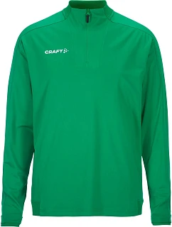 Craft wear Evolve 2.0 Half Zip M Pánská tréninková bunda s 1/4 zipem green model 22468301 - Craft Teamwear