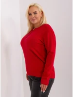 Sweter PM SW PM model 18917523 czerwony - FPrice Sweter PM SW PM model 18917523 czerwony - FPrice