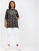 Halenka RV BZ 7036.02P tmavá khaki