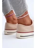 Dámské nízké tenisky Big Star Béžová