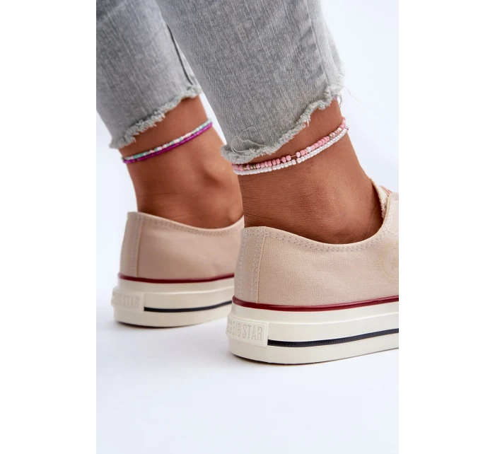 Dámské nízké tenisky Big Star Béžová