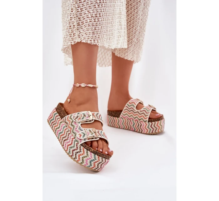 Pantofle model 213948 Step in style Pantofle model 213948 Step in style