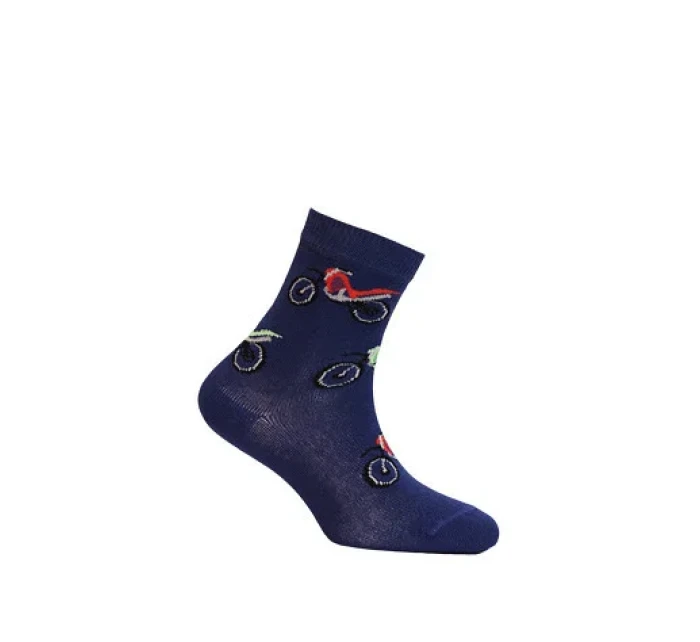 Skarpety  chłopięce wzorowane model 16127234 - Wola