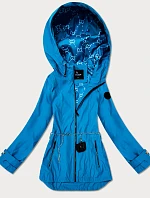 Dámský řetízkový kabát Goodlookin blue (KK6021-3)