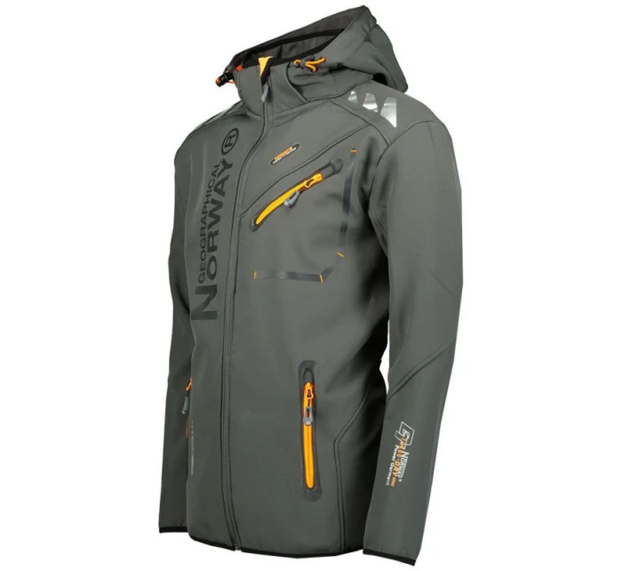 Geographical Norway Softshellová bunda Royaute DB 068 M WY8027H/GN/Dark Grey / Orange