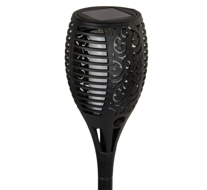 SOLÁRNÍ SVÍTILNA TANČÍCÍ PLAMENY 12X12X78CM 36 LED XXXL SOLÁRNÍ SVÍTILNA TANČÍCÍ PLAMENY 12X12X78CM 36 LED XXXL