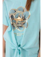 Sada s potiskem new punto halenkové + šortky mincovna Sada s potiskem new punto halenkové + šortky mincovna