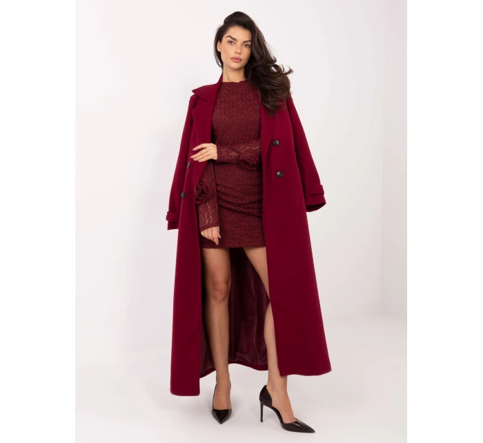 Sukienka IT SK model 21793785 bordowy - FPrice