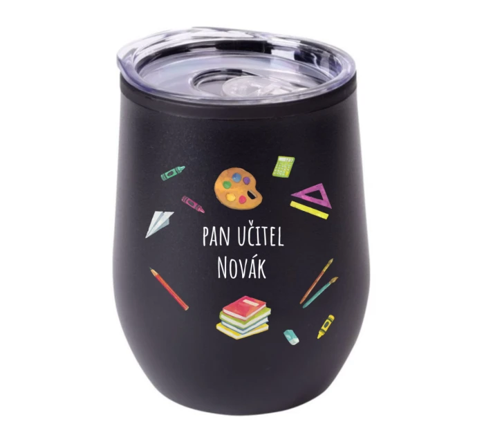 Personalizovaný termohrnek "bowl" pro paní učitelku/pana učitele (pomůcky)