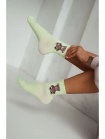 DÁMSKÉ PONOŽKY S MEDVÍDKEM 0200.008