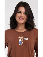 Dámské pyžamo dlouhé Bear