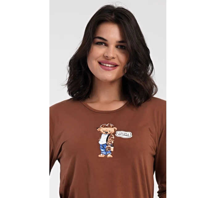 Dámské pyžamo dlouhé Bear
