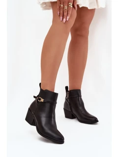 Boty na podpatku model 218510 Step in style