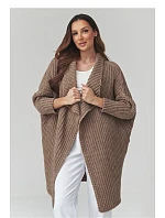 Svetr na zapínání  model 226877 Makadamia