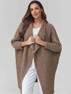 Svetr na zapínání  model 226877 Makadamia