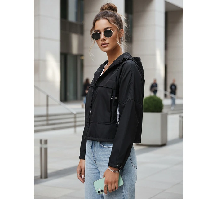 Dámská přechodná bunda EUNIKAR černá FashionStreet TY4333