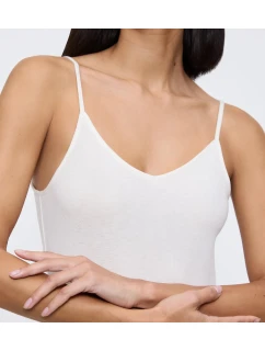 Beauty Layers Spaghetti Top Wool - WHITE - TRIUMPH WHITE - TRIUMPH