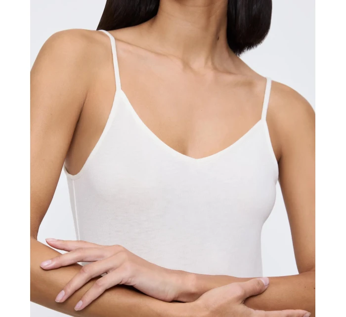 Beauty Layers Spaghetti Top Wool - WHITE - TRIUMPH WHITE - TRIUMPH Beauty Layers Spaghetti Top Wool - WHITE - TRIUMPH WHITE - TRIUMPH