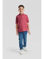 Kids 65/35 Polo Dětské piqué polo model 22419833 heather grey - Fruit of the Loom Kids 65/35 Polo Dětské piqué polo model 22419833 heather grey - Fruit of the Loom