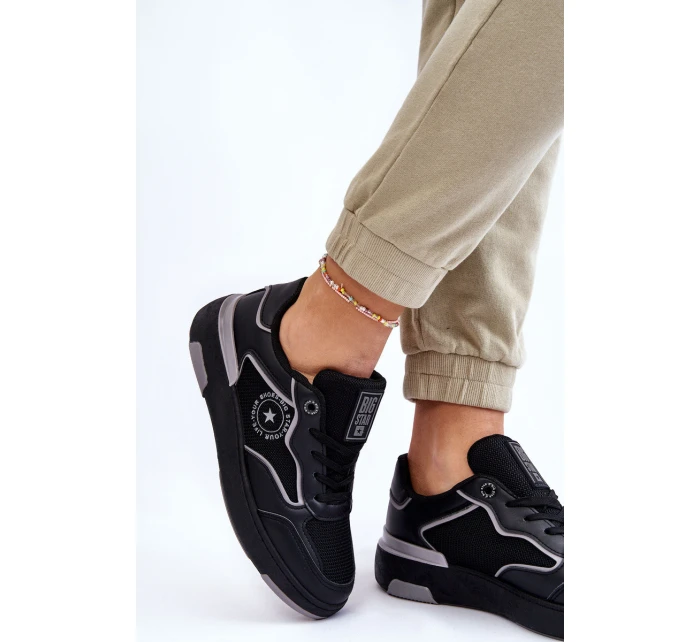 Dámská sportovní obuv Big Star model 21608865 Černá a šedá - Big Star Shoes Dámská sportovní obuv Big Star model 21608865 Černá a šedá - Big Star Shoes
