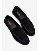 Dámské mokasiny z přírodního semiše Big Star model 22069376 Černé - Big Star Shoes