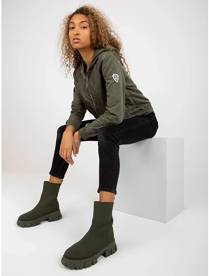 Dámská mikina RV BL model 17755022 khaki - FPrice Dámská mikina RV BL model 17755022 khaki - FPrice