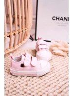 Dětské módní tenisky Big Star - světle růžové