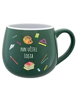 Personalizovaný keramický buclatý hrneček pro paní učitelku/pana učitele (pomůcky) Personalizovaný keramický buclatý hrneček pro paní učitelku/pana učitele (pomůcky)