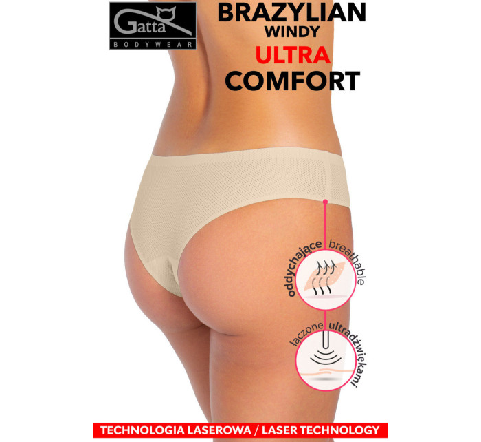 Dámské kalhotky brazilky model 17033807 ULTRA COMFORT - GATTA BODYWEAR