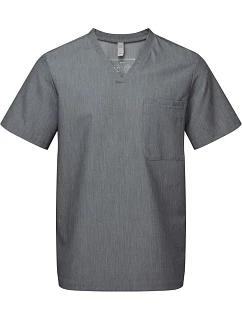 NN 200 Pánský strečový s výstřihem do V grey model 22418013 - Onna