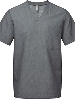 NN 200 Pánský strečový s výstřihem do V  grey model 22418013 - Onna