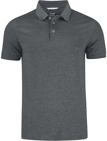 Cutter & Buck Advantage Polo Men Pánské piqué polo 68.4418 anthracite melange Cutter & Buck Advantage Polo Men Pánské piqué polo 68.4418 anthracite melange