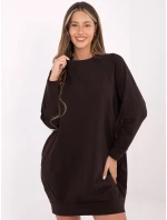 Šaty RV TU 5184.93P tmavě hnědá