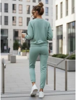 MILIAN mint dámská tepláková souprava FashionStreet AY0821 MILIAN mint dámská tepláková souprava FashionStreet AY0821