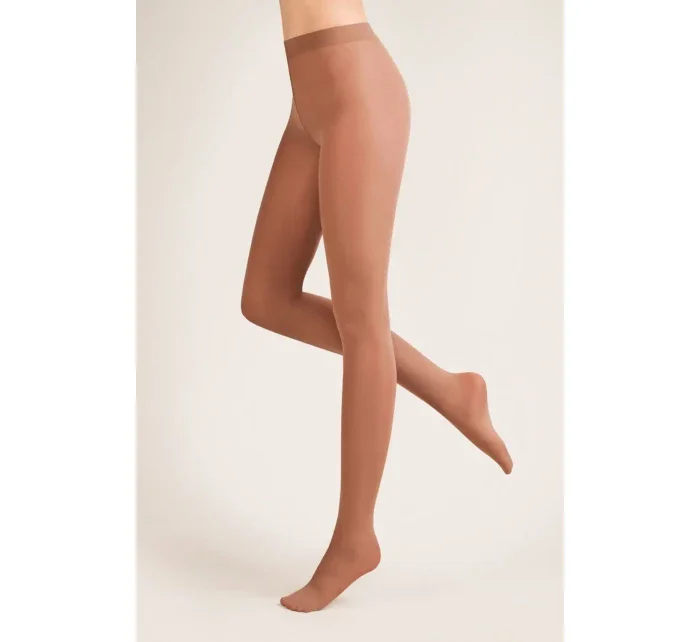 Punčocháče zimní Microfibra cappucino - GABRIELLA