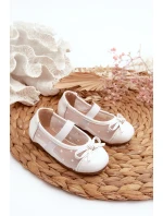 Dětské baletky S mašlí Bílé Jellema Dětské baletky S mašlí Bílé Jellema