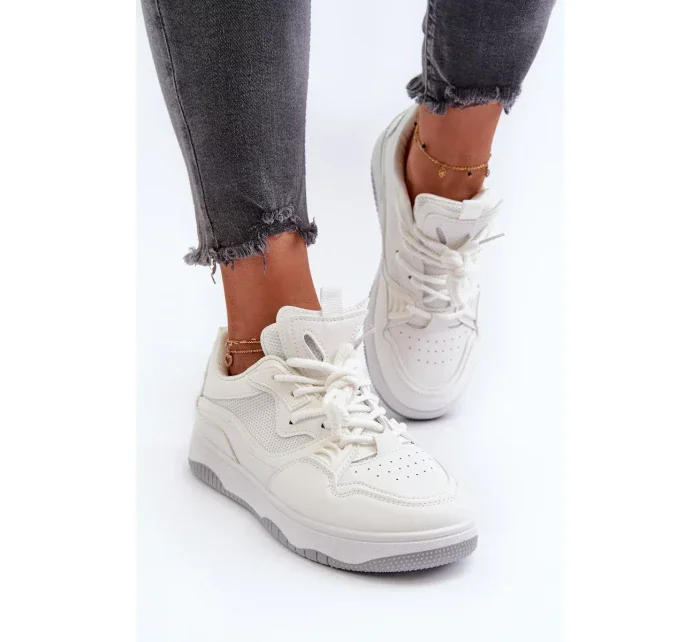 Dámské Tenisky na platformě White Etnaria Dámské Tenisky na platformě White Etnaria