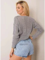 Dámské riflové kraťasy model 15278054 RUE PARIS - FPrice Dámské riflové kraťasy model 15278054 RUE PARIS - FPrice