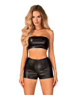 Sexy šortky  black  model 17924735 - Obsessive